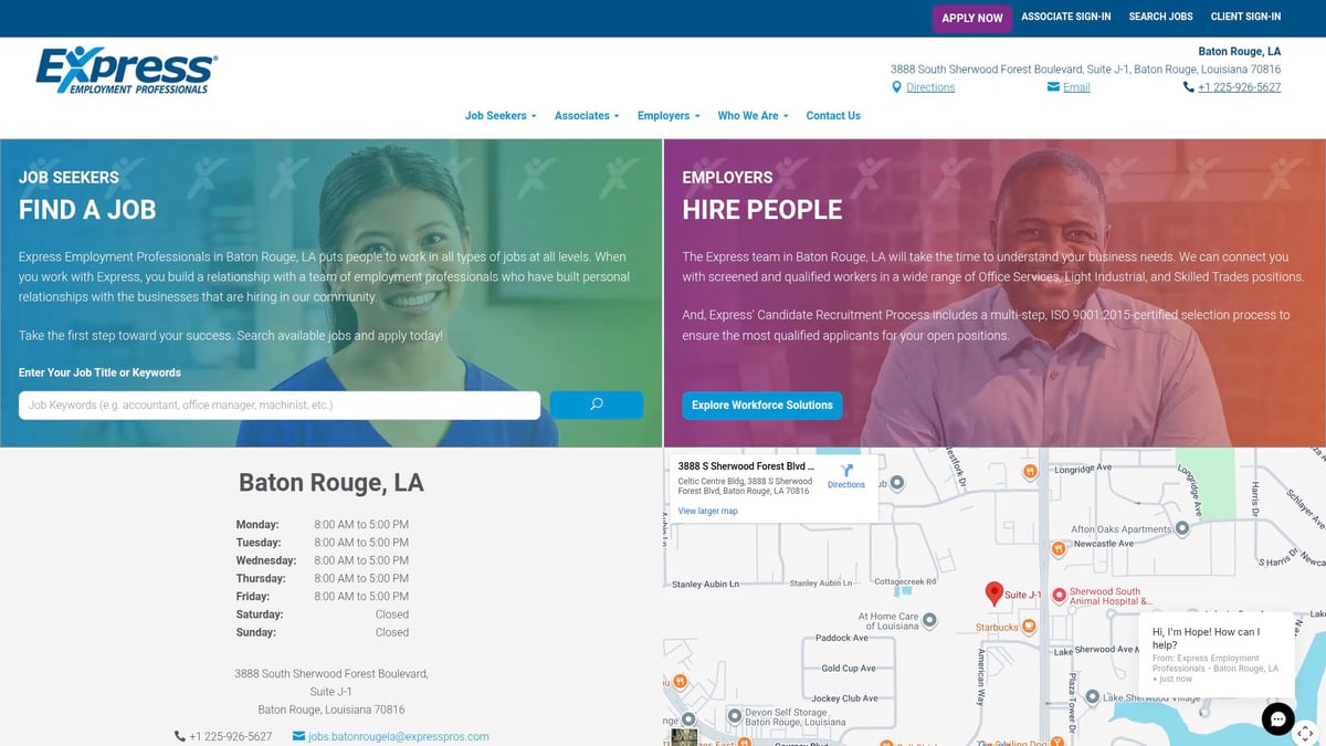 7 Essential Employment Agency Baton Rouge Picks for 2025 - Express Employment Professionals