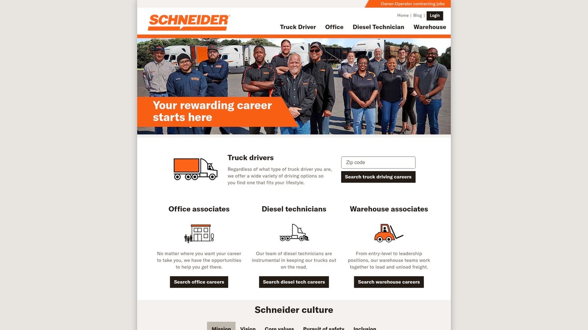 7 Top CDL Class A Driver Jobs Temp-to-Hire in 2025 - Schneider &ndash; Dedicated Account Driver