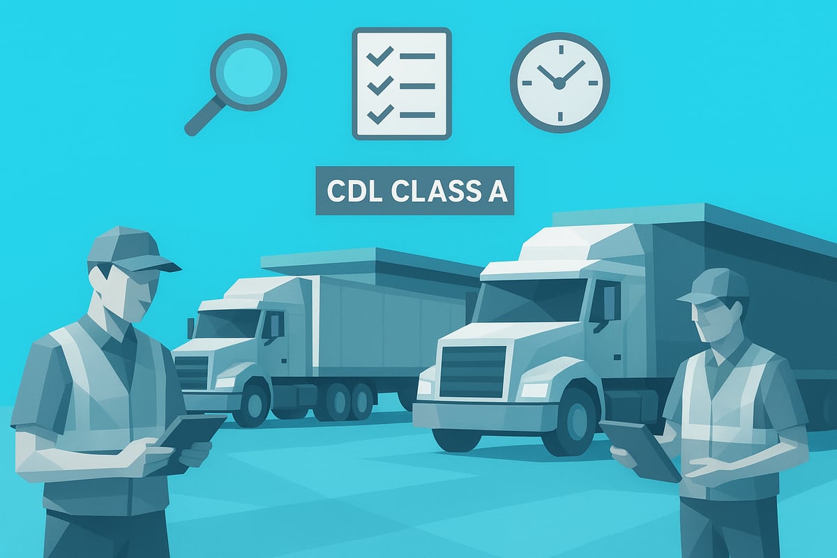 Step-by-Step Process to Find Licensed CDL Class A Drivers Fast