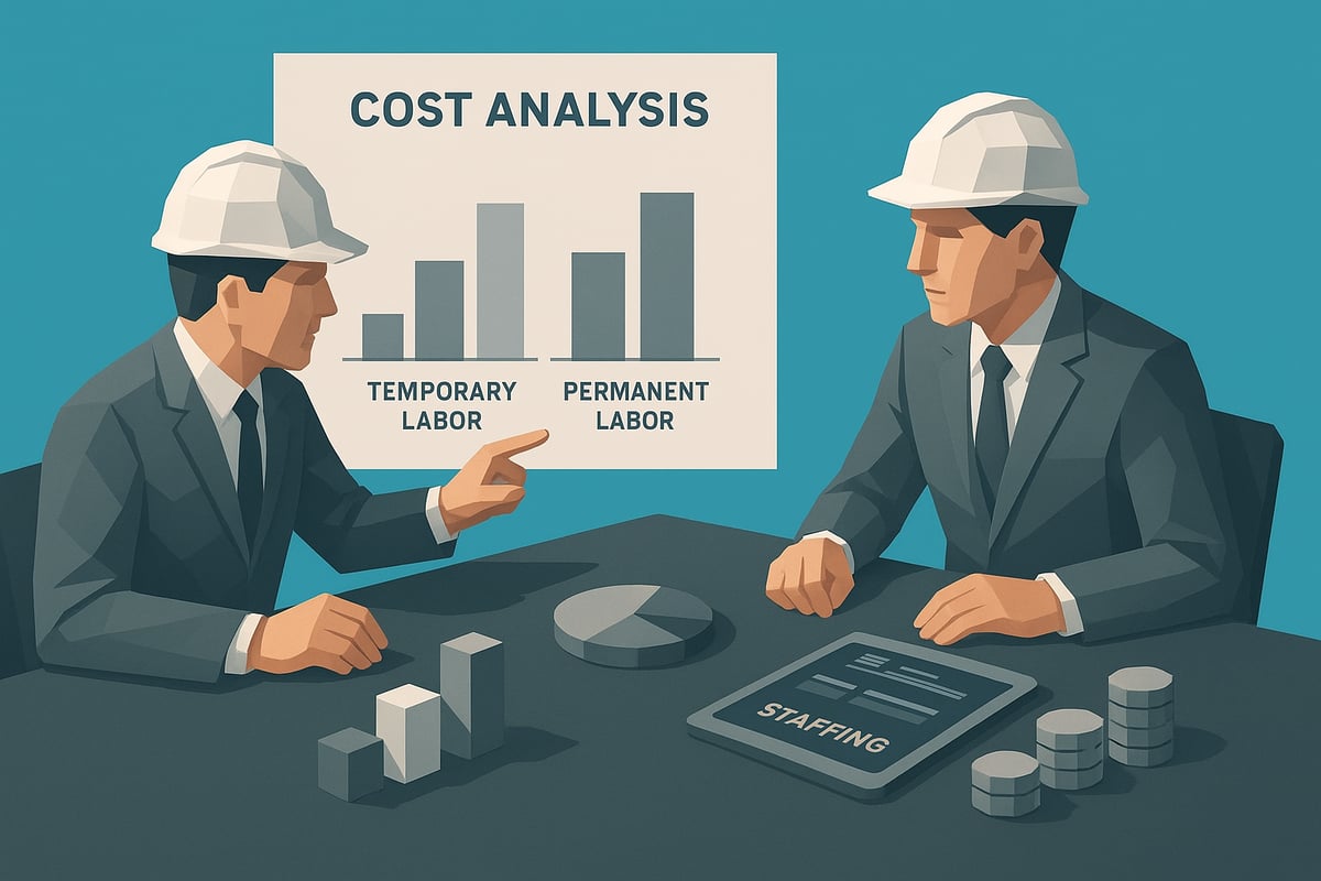 Cost Analysis: Budgeting and ROI of Temporary Labor in Industrial Plants