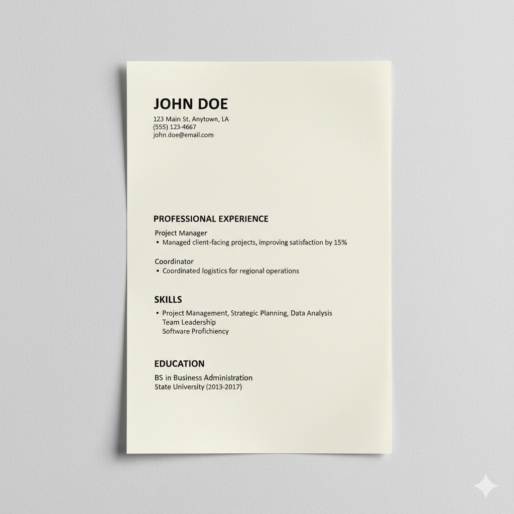 resume