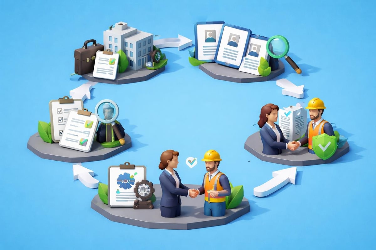 Temporary staffing workflow