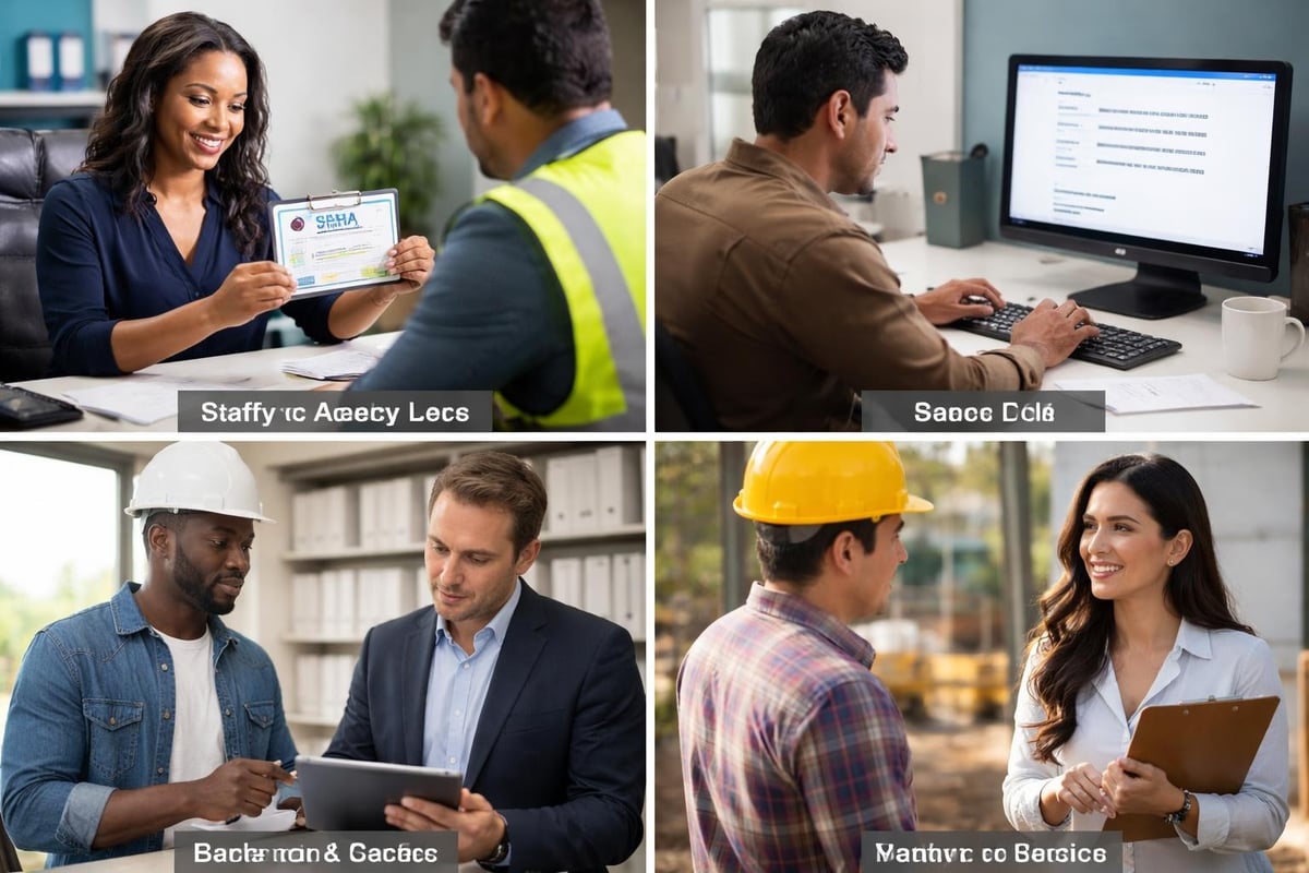 Staffing agency workflow