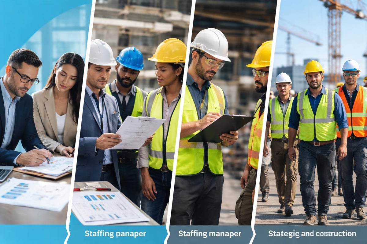 Man power staffing workflow