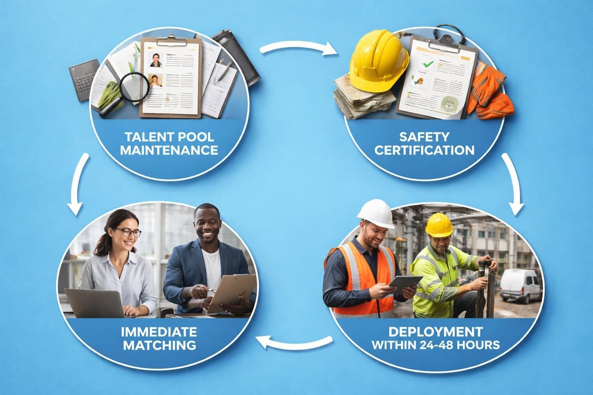 Express staffing deployment process