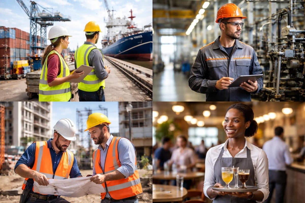 New Orleans workforce sectors