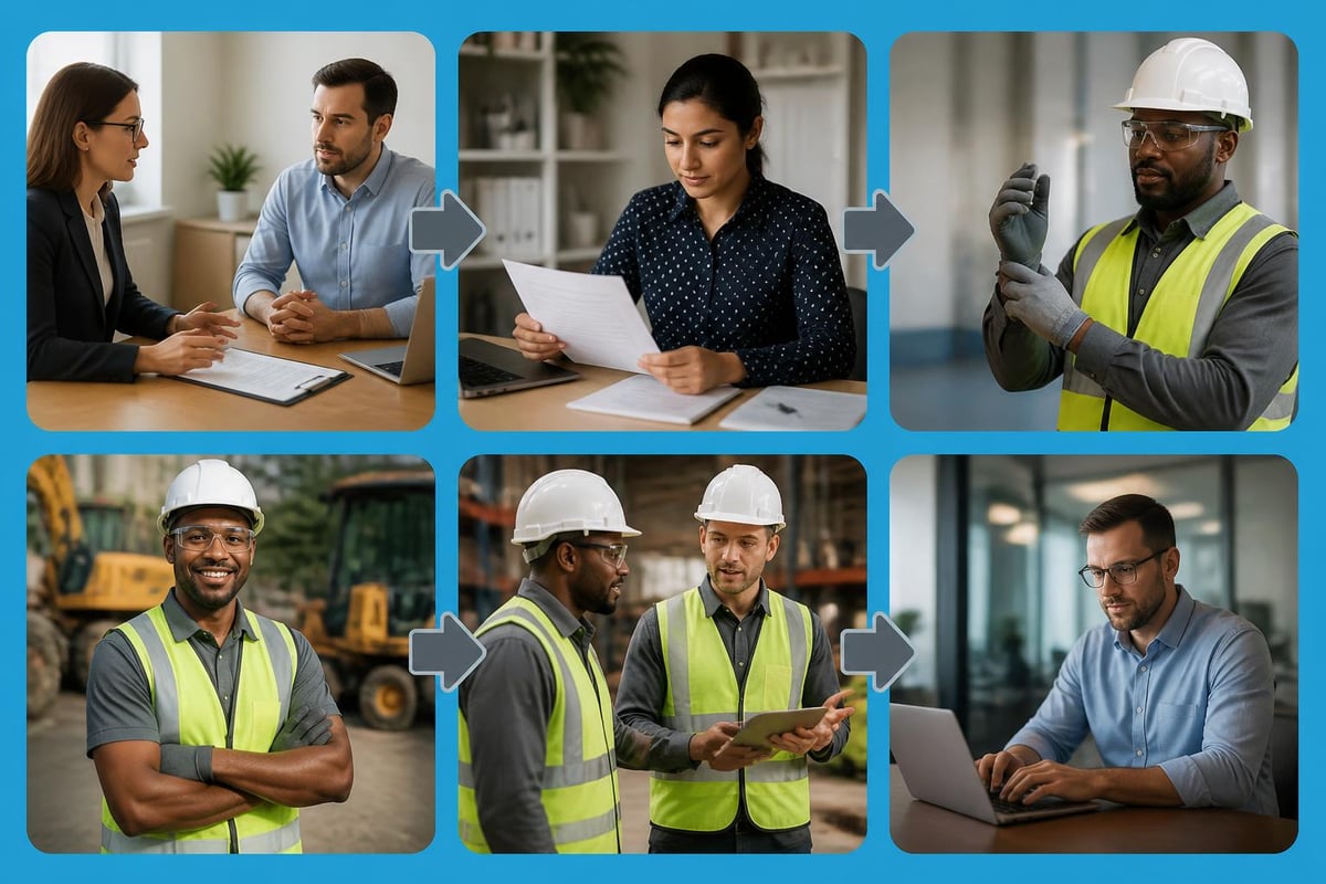 Labor solutions staffing workflow