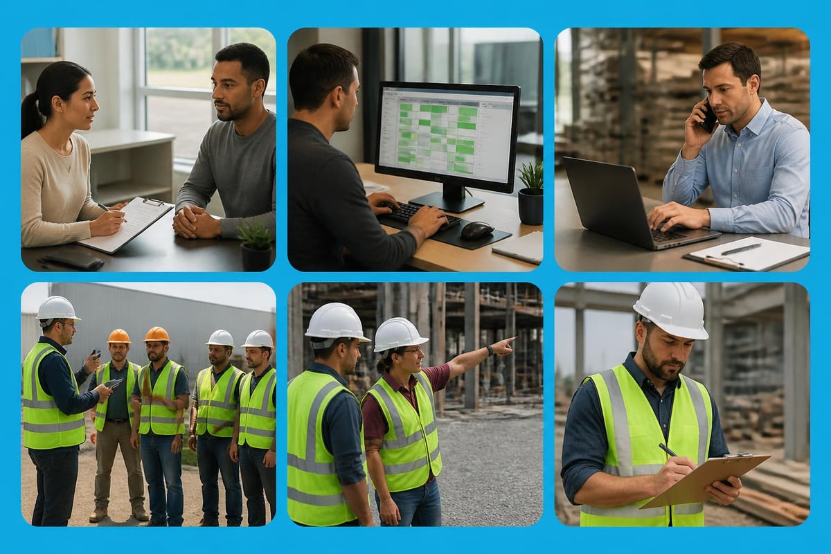 Labor ready staffing workflow