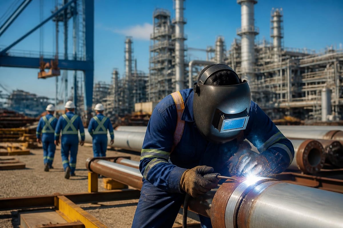 New Orleans industrial sector workforce demands