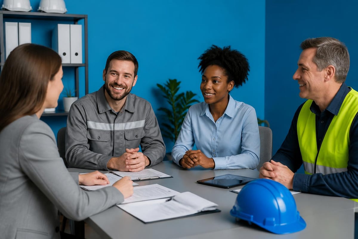Industrial temp service agency workflow