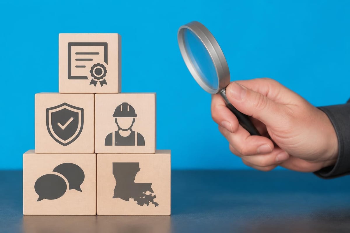 Baton Rouge staffing evaluation criteria