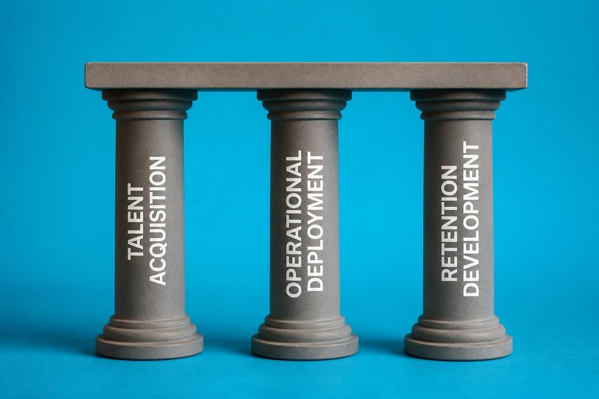 Workforce strategy pillars