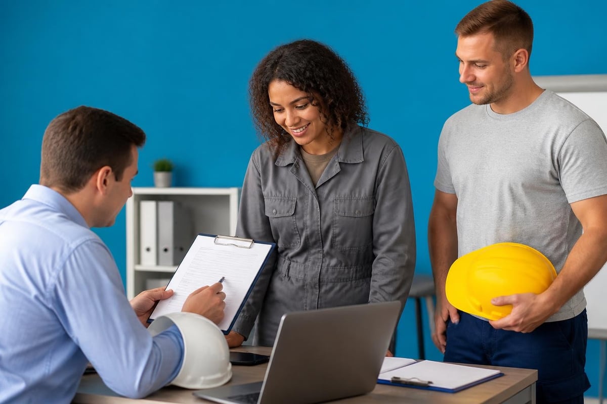 Temporary staffing workflow process