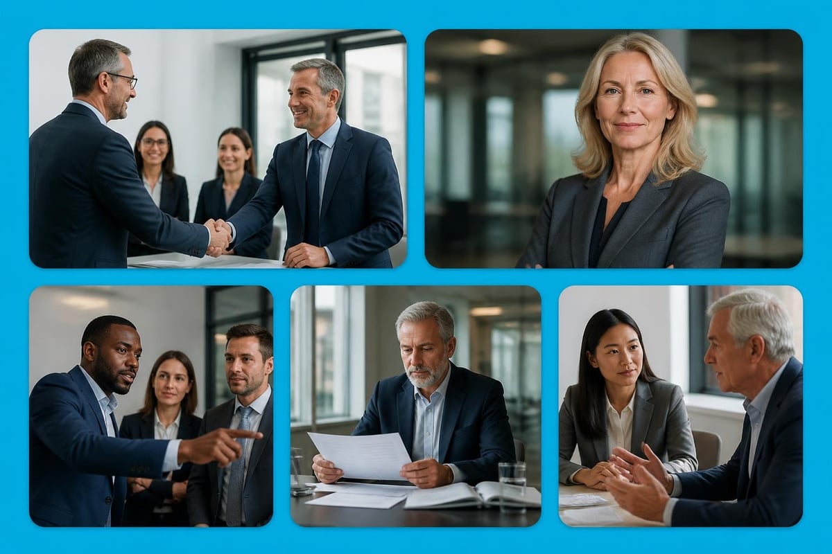 Executive temporary staffing scenarios