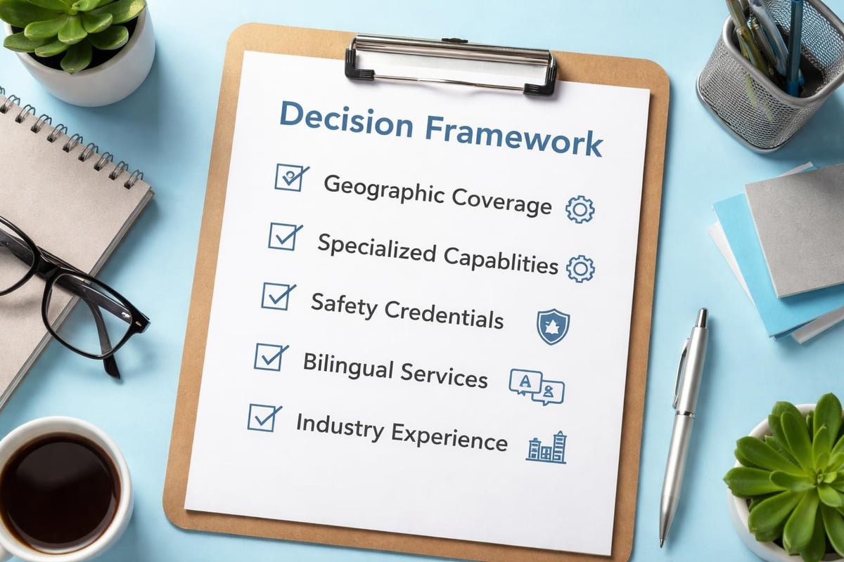 Staffing evaluation criteria