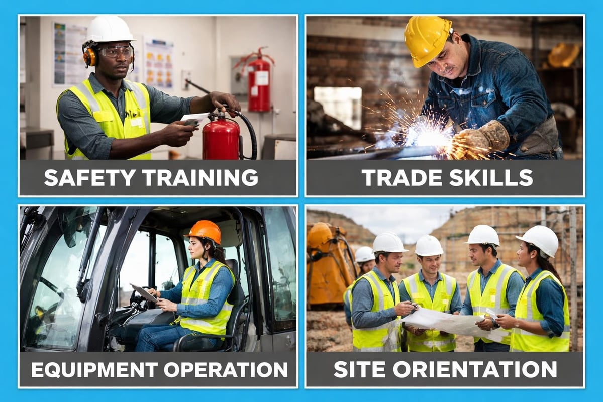Industrial staffing qualifications