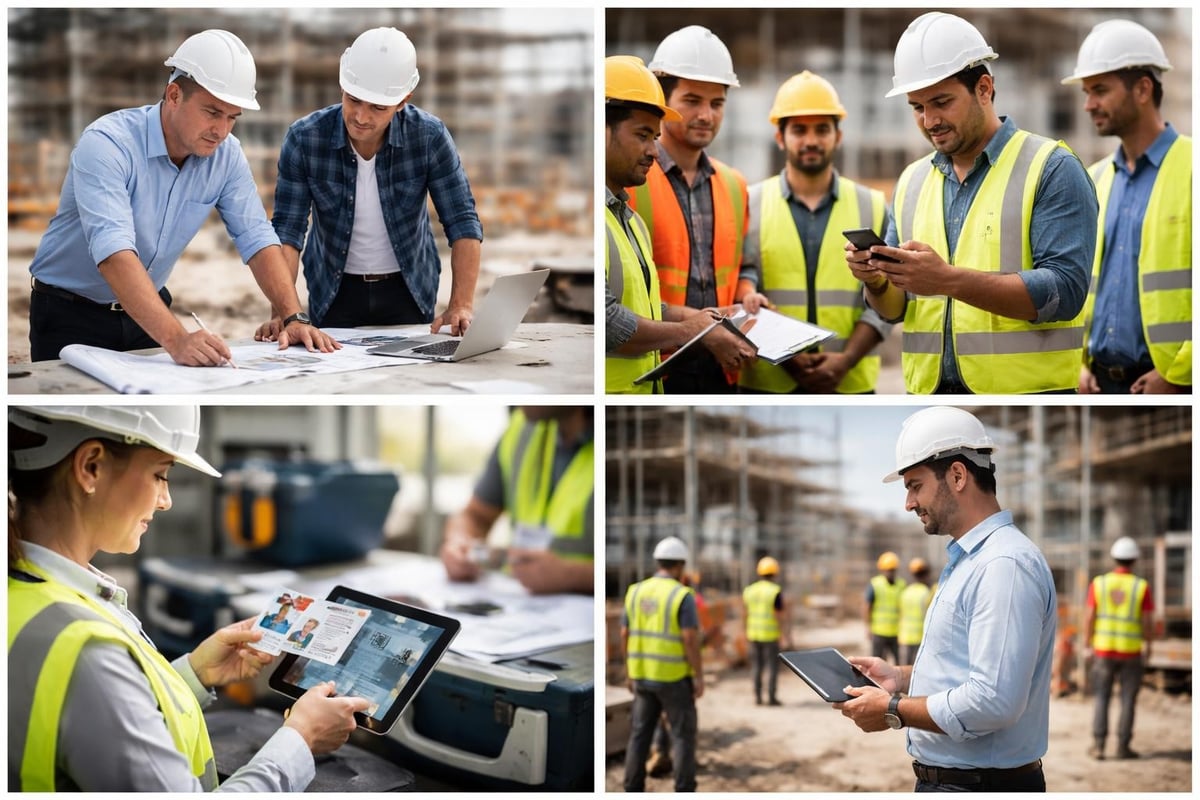 Construction staffing workflow