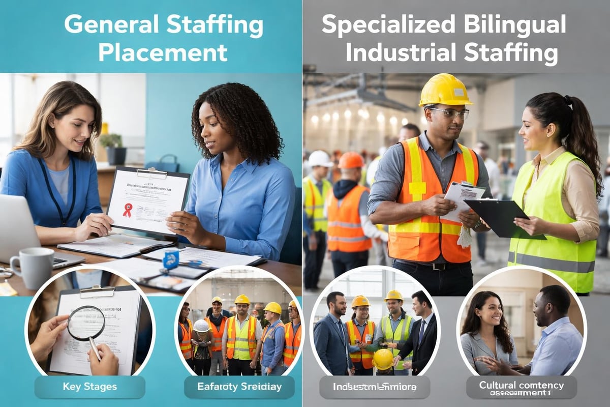 Workforce specialization comparison