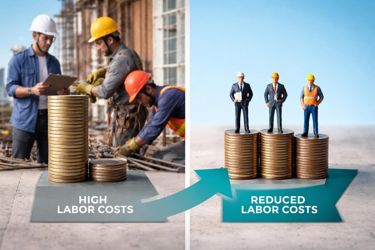 Cascade staffing cost optimization