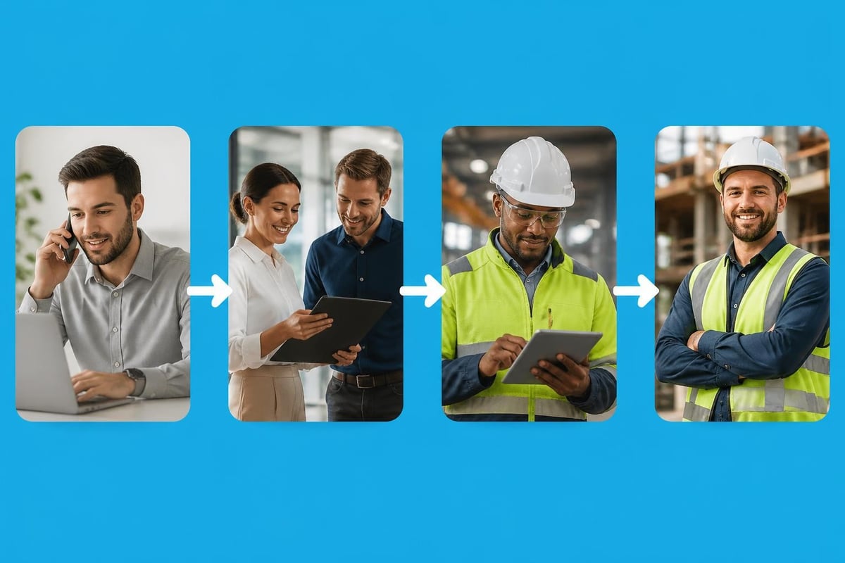 Staffing deployment workflow