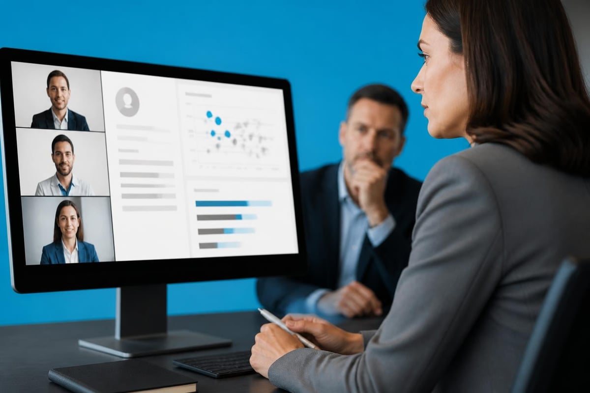 Executive search technology workflow