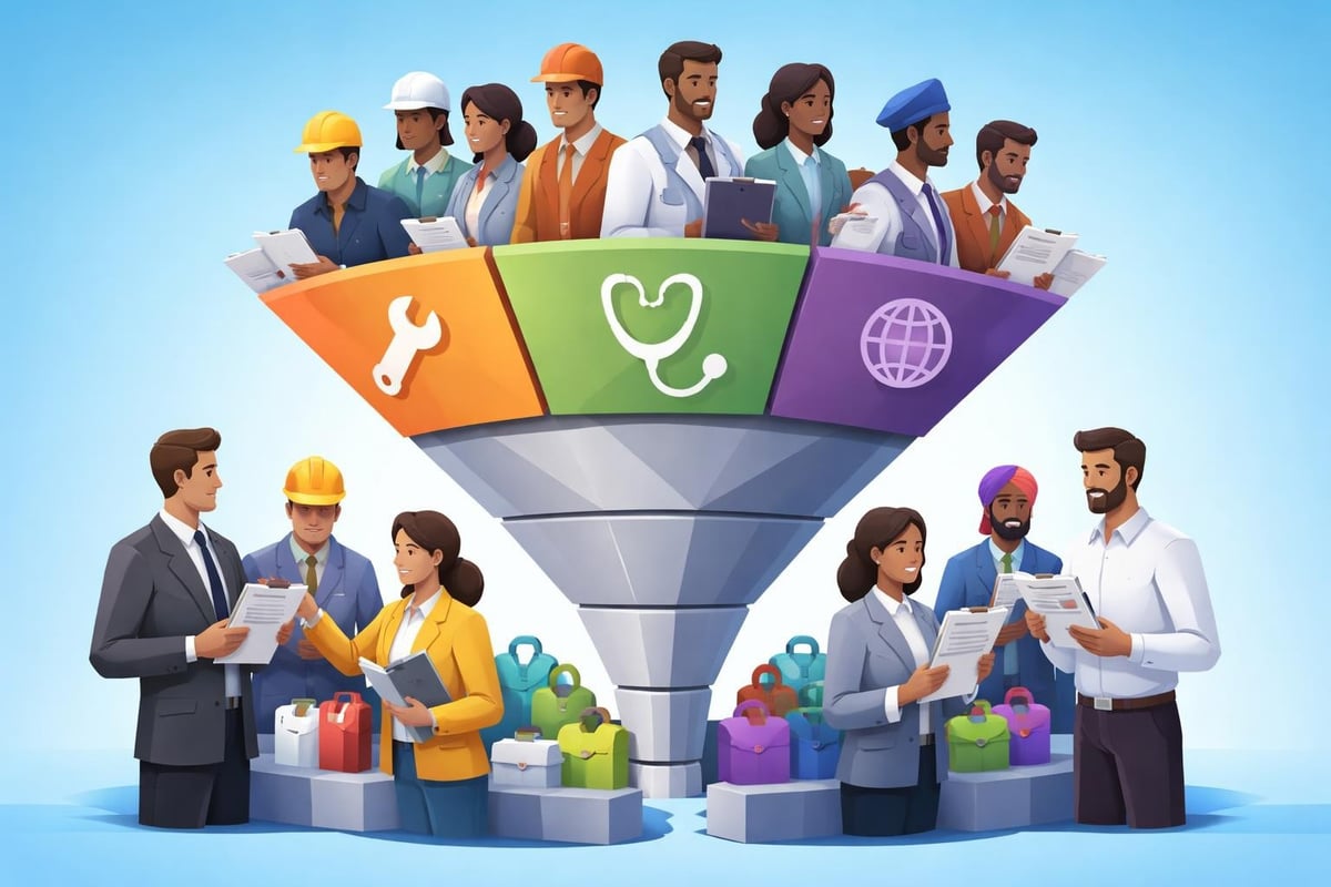 Specialized workforce deployment