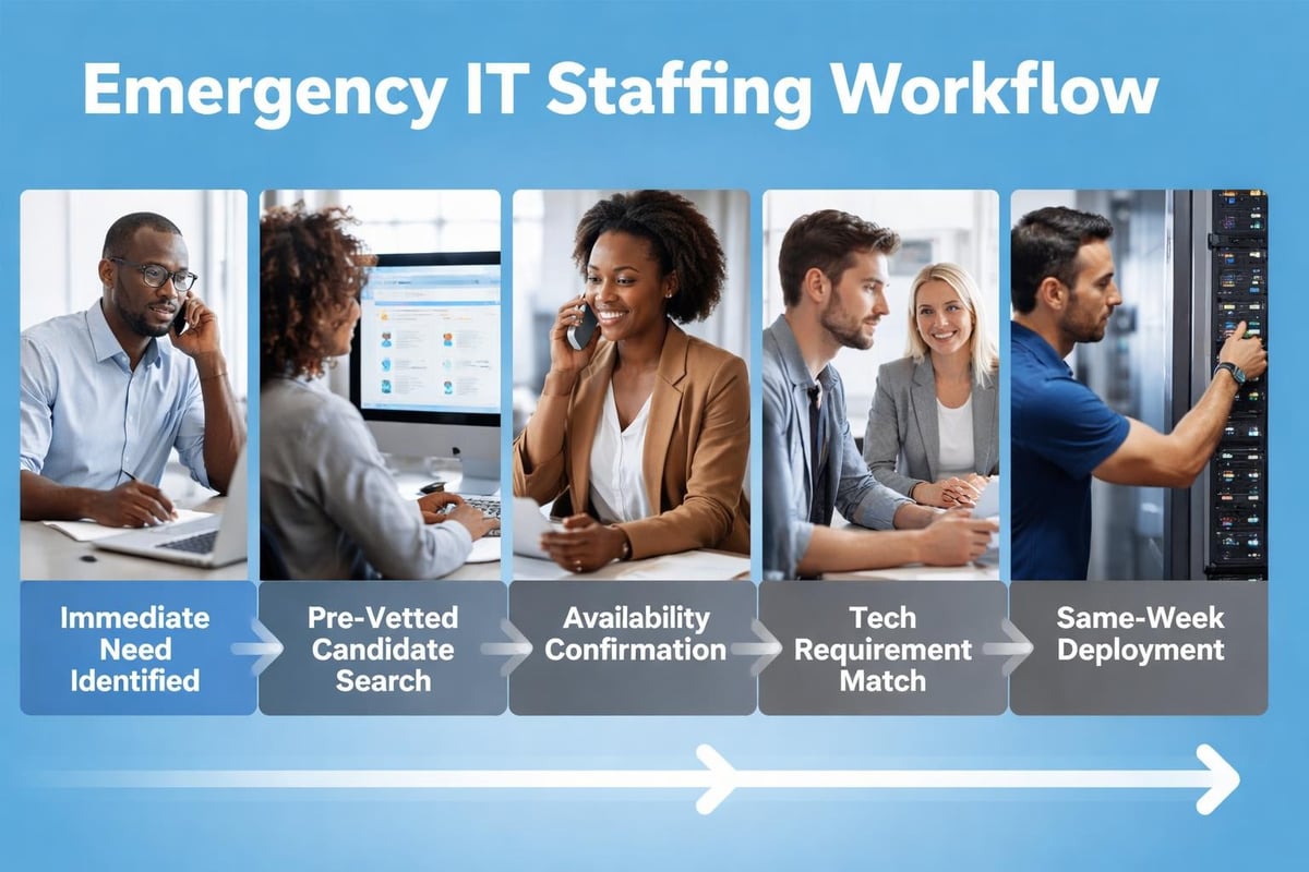 Rapid IT deployment process