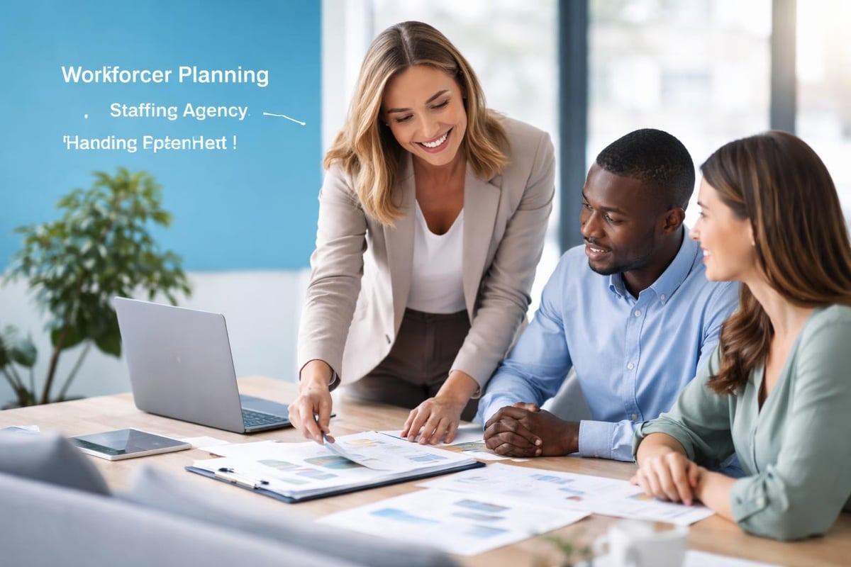 Strategic staffing partnership model
