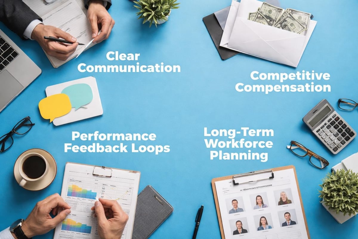 Strategic staffing partnership elements