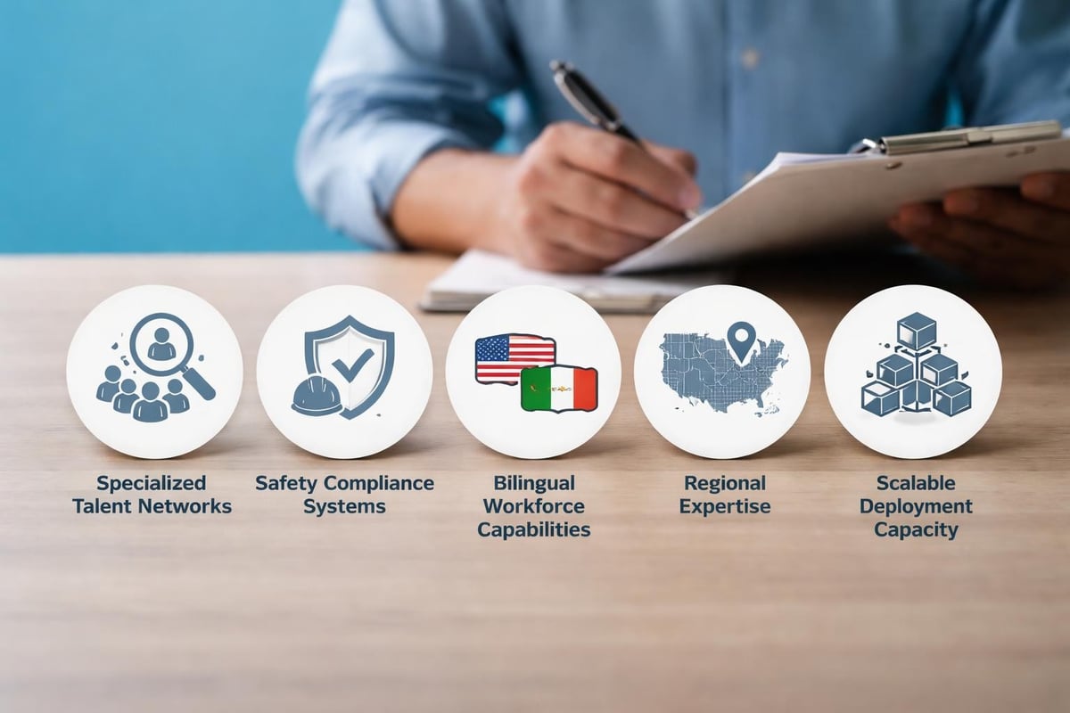 Staffing partnership evaluation framework