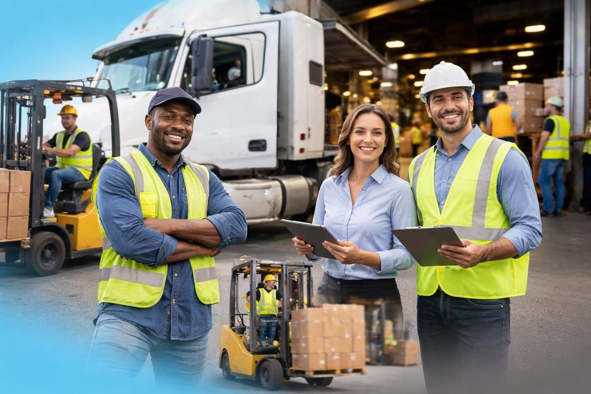Logistics staffing solutions