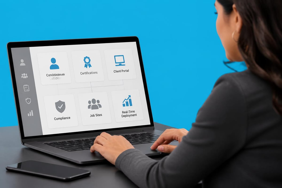 Employment agency technology ecosystem