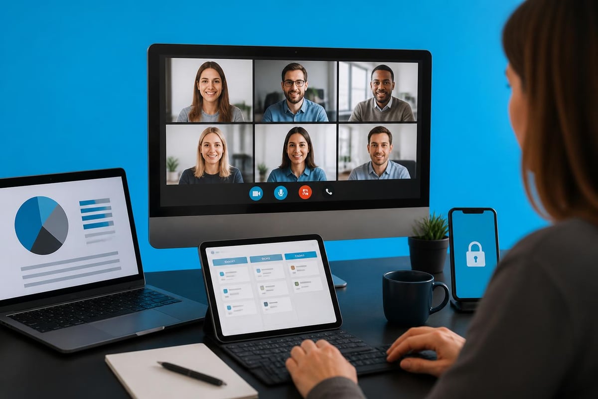 Remote work technology integration