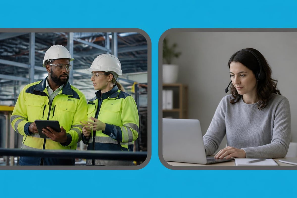 Hybrid workforce model integration