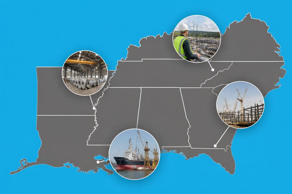Gulf South temp service agency coverage