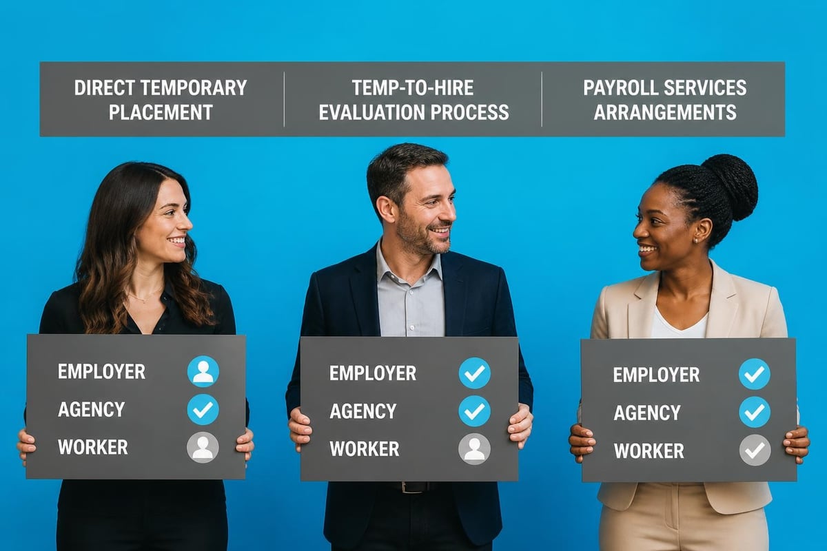 Staffing arrangement comparison